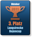 3. Platz Langstrecke Bojencup 2011 Oktober
