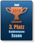 3. Platz Baldeneysee Essen 2018 Juni