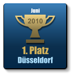 1. Platz Düsseldorf 2010 Juni