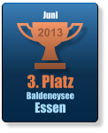 3. Platz Baldeneysee Essen 2013 Juni
