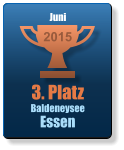 3. Platz Baldeneysee Essen 2015 Juni